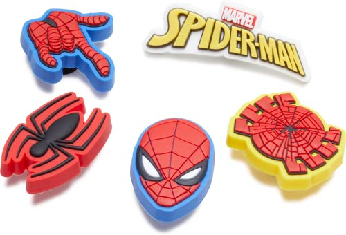 Crocs Unisex-Erwachsene Spider-Man 5 Stück Schuhanhänger, Cher Clueless 5er-Pack