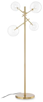 Ideal Lux EQUINOXE 4-flammige mehrarmige Stehlampe aus Messing