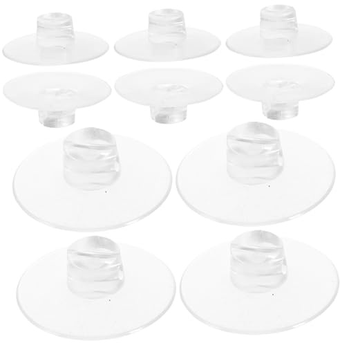 STOBAZA Clip per Cavi Ventosa in Silicone per Organizzare Fili e Luci a Stringa Design Flessibile 12 Pezzi su Vetro e Parete