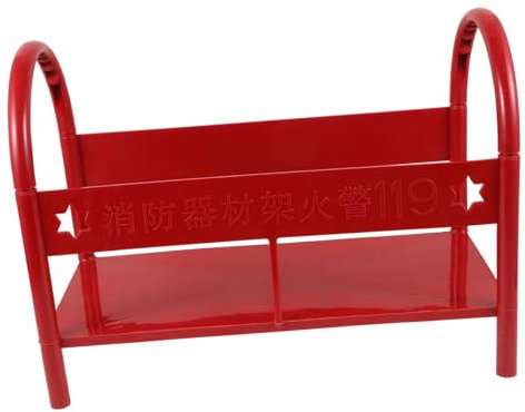 SOLUSTRE Supporto Per Estintore in Plastica Compatto, Base Stabile Per Estintori Da 3-5 Kg, Staffa Porta Estintore Resistente Per Uso Domestico e Industriale