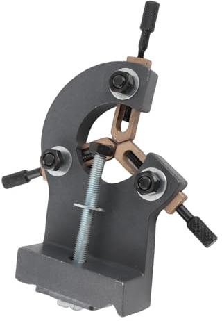 Hochwertige Lünette für Drechselbank - Stabiler Mobiler Mini-Drehbank-Fixator aus Aluminium - Perfekt für 0618 CJ18 CJ0618A 7x12 7x14 0618‑3B Modelle - Ideal als Lünette für H