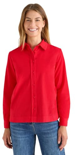 CECIL Cord skjortblus Fiery red M