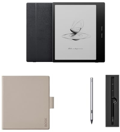 BOOX Go 7 Lápiz Lote ePaper Tablet 7” B/N (Negro) | 64 GB 300 ppi Android 13 Luz Frontal BT WiFi
