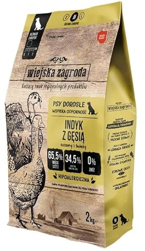 Landhaus Nourriture sèche pour chien dinde avec oies M 2 kg