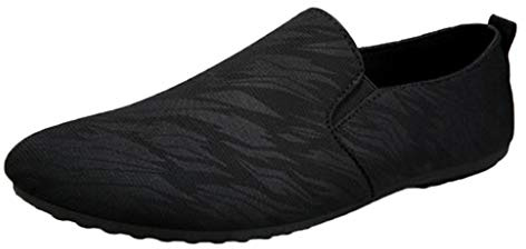 Slipper & Mocassini da uomo, Moccasins Scarpe da tuta, Moccasin, Scarpe leggere mokkasin, Penny Loafer Flat Shoes, Scarpe basse da lavoro, colore nero, 40