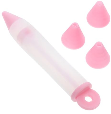 Gadpiparty Set di 4 Penne in Silicone Staccabili per Decorare Dolci e Biscotti, Strumenti Multifunzionali per Pasticceria e Decorazione di Torte, per Cake Baking