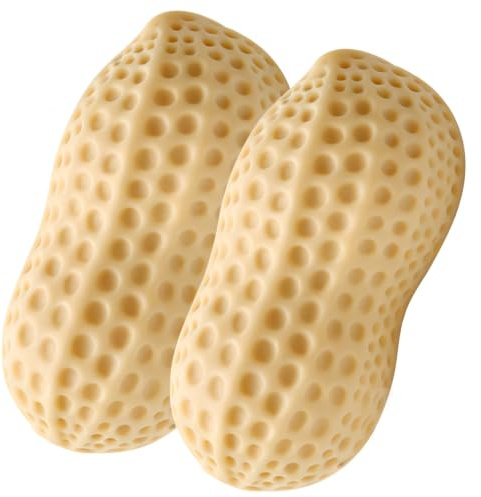 Squishy Cacahuete, Squishy Anti Stress Aliment Forme Cacahuète