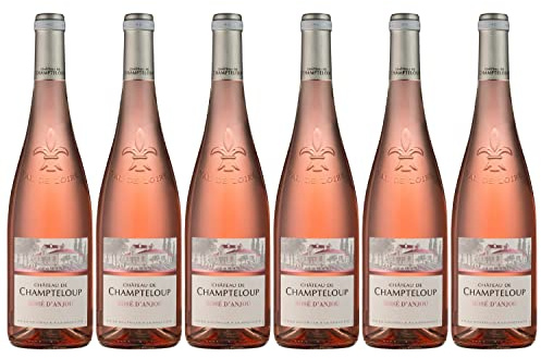 Château De Champteloup Vin Rosé d'Anjou 75 cl - Lot de 6