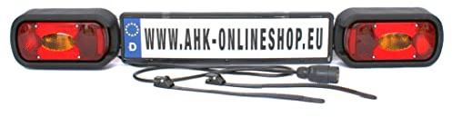 AHAKA Lichtleiste TL7PMD36 7-poligen Stecker für Heckträger und Anhänger