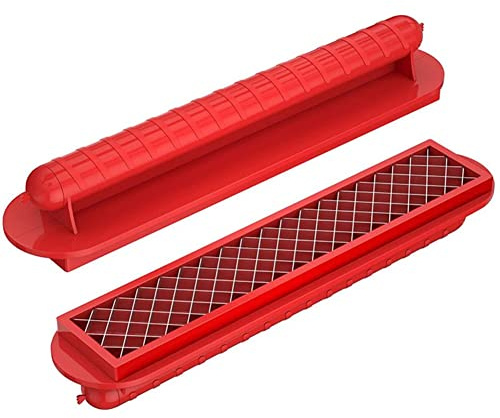 Uposao Coupe Hot Dog Coupe-saucisses Multifonctionnel en Acier Inoxydable Outil De Cuisine Banane Coupe-Saucisse Opération sans Couteau Outil De Cuisine Slicer Rapide