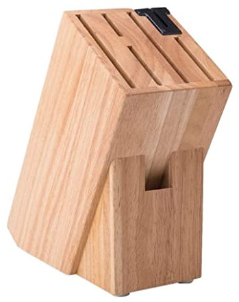 Ceppo Coltelli Porta Coltelli Portacoltelli Universale in Legno Portacoltelli, Comoda Conservazione Sicura per Utensili per Coltelli Grandi E Piccoli Portacoltelli Ceppo Portacoltelli