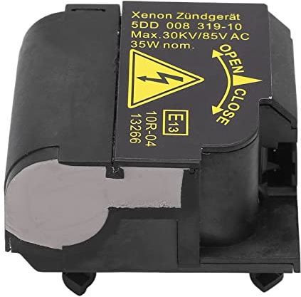 Encendedor de Faros de Xenón, Módulo de Arranque de Faros 5DD008319-10 C2S15080 Repuesto para Serie 5 E60 525i M54 2004‑2005(Negro)