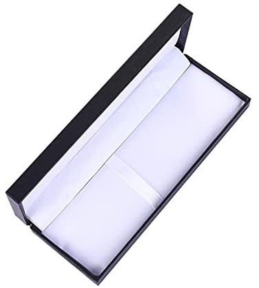 BYUTFA Étui à stylos de Luxe Noir pour Stylo à Bille, boîte-Cadeau avec Coussin, boîtes à Crayons vides pour étui pour Emballage Cadeau d'anniversaire d'affaires