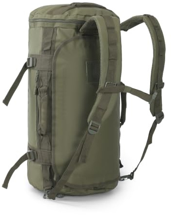 MIER Große Sporttasche wasserdicht Sportrucksack mit Schuhfach umwandelbar in Rucksack, 45L/60L/90L
