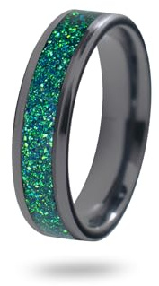 CNICK Anillo de Pago Smart Anillo de Pago NFC Sin Contacto con Tokenización, Diseño Moderno, Compatible con Visa y MasterCard, Llave de Tesla para Modelos 3/Y/S/X/CT (Ópalo, 11)