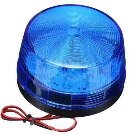 Luz estroboscópica LED universal de advertencia de 5 V, 12 V, 24 V, baliza giratoria para coche, 90 s/min, herramienta de alarma, policía, robo, seguridad