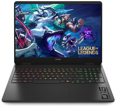 HP Omen Gaming Laptop, 16 Zoll 2.5K Display 240Hz, Intel Core i7-14650HX, NVIDIA GeForce RTX 5070, 32GB RAM (2x16 GB), 1TB SSD, Windows 11, 4-Zonen-RGB-QWERTZ Tastatur, Wi-Fi 6, Shadow Black