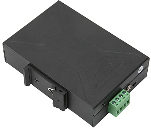 Aumotop Switch Ethernet 5 Ports avec Montage sur Rail DIN et Alimentation Redondante pour des Connexions Réseau Stables - Adapté aux Environnements Industriels