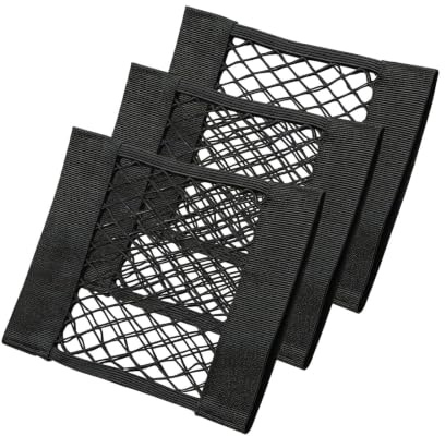 3 Unidades 30 x 25 cm Red de Almacenamiento para Maletero de Coche,