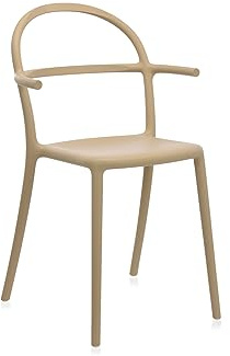 Kartell Generic C, Tortora, 52 x 83.5 x 51 cm, 2 unità