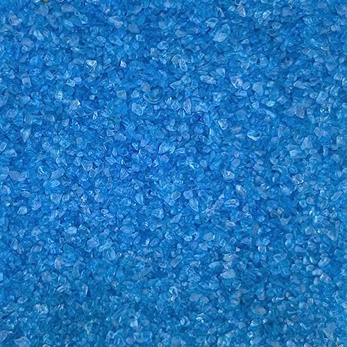 Eurosand GLASGRANULAT 1-2mm. Glassand 1 kg. BLAU ES29003