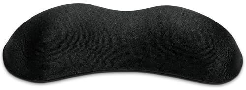 Speedlink LAX Gel Mouse Wrist Rest - ergonomische Handgelenkauflage für Maus, samtige Textiloberfläche, flexible Gelfüllung, Rutschfeste Unterseite, Handauflage, Handballenauflage, schwarz