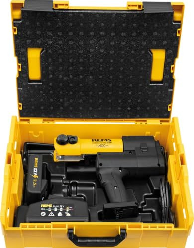 REMS Akku-Press 22V ACC 32kN + 1x Akku 2,5Ah + Schnellladegerät in L-Boxx Set (576011 R220)