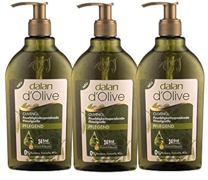 3x Dalan d´Olive Flüssigseife pflegend (300ml)