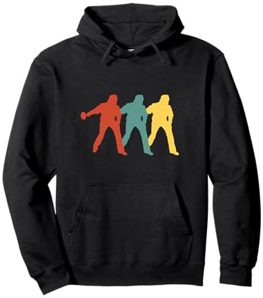 Stockschütze Geschenk Stockschießen Vintage Eisstockschießen Pullover Hoodie