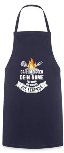 Grillschürze Grillmeister Mit Wunschname Personalisieren Kochschürze