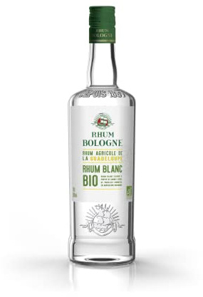 Bologne - Rhum Agricole Blanc bio de la Guadeloupe - 45 % (1 x 0.70L)
