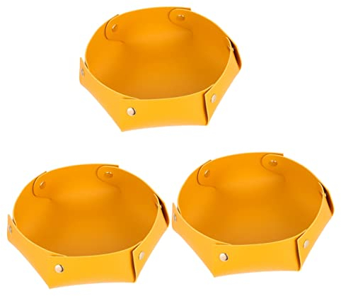 Toyvian 3stücke Foldable Pu Dice Tray Aufbewahrungstablett Für Würfel Und Zubehör Faltbarer Organizer Für Tischspiele Großer Für Schlafzimmer Und Spieleabende