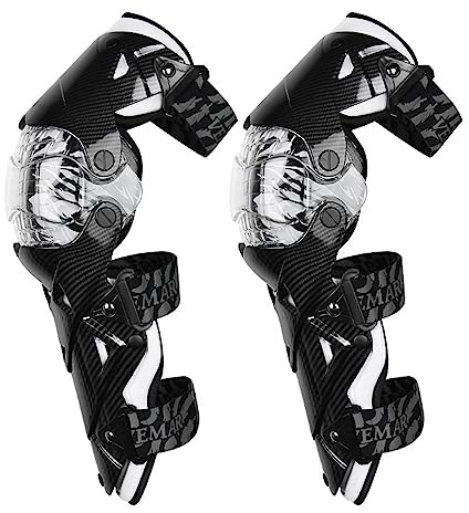 OLYSPM Knieschoner MTB,Knieprotektoren Motorrad mit Herausnehmbarem Futter und Hochfeste Schutzhülle,MTB Knieschoner Herren für Motocross,Fahrrad,Skate,Mountainbike