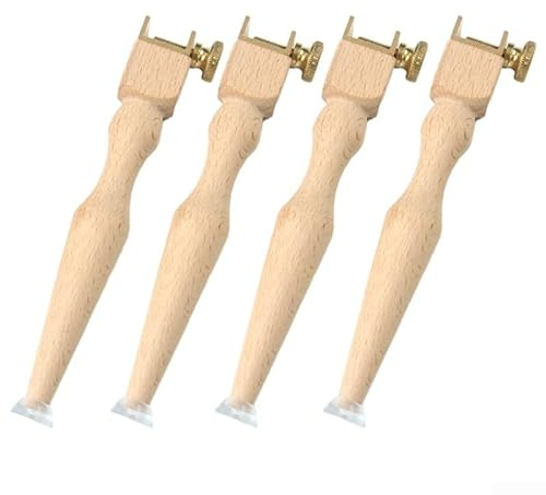 Verstellbarer tragbarer Holzständer DIY Stickrahmen Ständer für enge Verbindungen ​ (1 4 Stück)