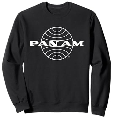 Pan Am Classic White Logo Sweatshirt