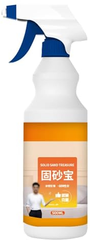 500ml Rellenador de Grietas de Hormigón, Agente Fijador de Arena en Spray, Spray Protector de Paredes, Agente Impermeabilizante Invisible, Agente Sellador Impermeable Transparente (1PC, 500ML)