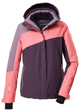 Killtec Damen Ksw 26 Wmn Ski Jckt Skijacke/Funktionsjacke mit abzippbarer Kapuze und Schneefang