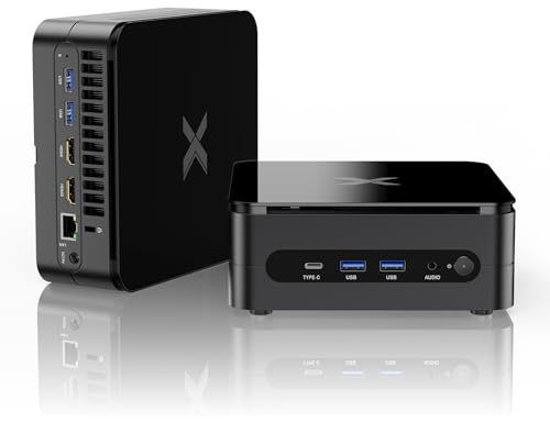 DREAMFYRE Ryzen Mini PC 32 GB DDR5 1 TB M2 SSD, AMD Ryzen 9 7940HS Mini PC da gioco , Mini computer con triplo display 4k , WiFi 6/BT5.2, porta USB 3.2 × 4,