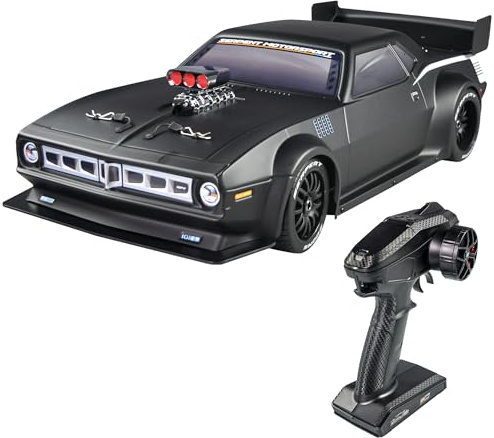 Serpent 426 Outlaw 1/7 4WD Elektro Allroad Muscle Car RTR | Hochleistungsreifen, bürstenloser Motor, (Ready-to-Run Sender und Empfänger inklusive, Batterien und Ladegerät erforderlich)