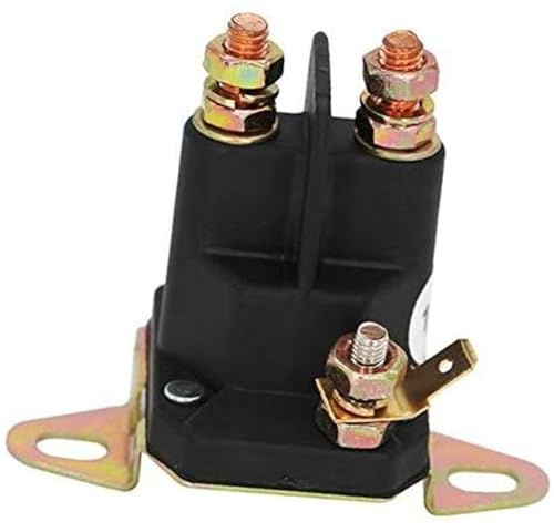 Clynex Relè solenoide di avviamento 12V compatibile con Trombetta Bobcat, for, Snapper, for MTD, 48035A AM103290, for Murray, 24285 424285 tosaerba Relè di avviamento per trattorino tagliaerba
