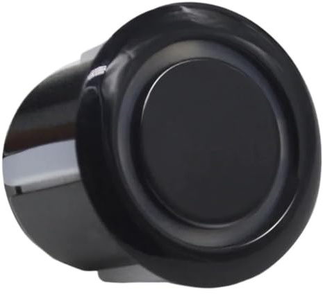 säkerhetsparkeringssensor Car 8 Parkeringssensorer System Backup Radar främre och bakre assistentsats Parktronic Auto Distance Detection Beep(8 Black)