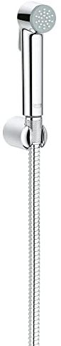 Grohe Tempesta-F Reinigungsbrause mit Wandhalter, 1 Strahlart, 26354000, Chrom
