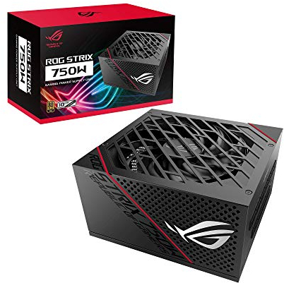 ASUS ROG Strix-750G Gold Netzteil (0dB-Kühlung, Doppelkugellager, 0dB-Technologie, 80Plus-Gold)