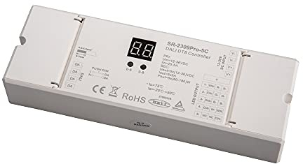 LED CONNEX RGBWA 5 canali DT8/DT6 DALI Dimmer SR-2309PRO-5C