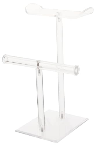 SHERCHPRY Kopfband-ständer aus Acryl Haarbandhalter Schmuckständer für Haargummis Stirnbandhalter für Zuhause und Geschäfte