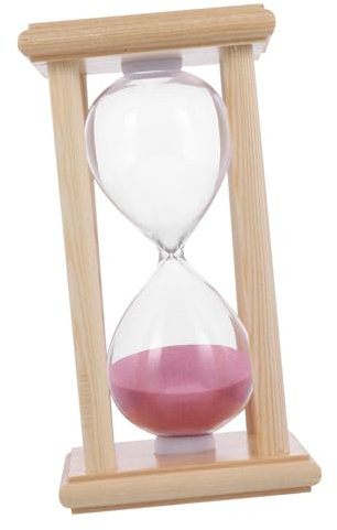CIYODO Minuteur Sablier Transparent avec Cadre Décoration pour Bureau Et Détente