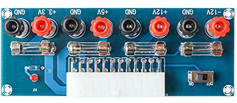 XH-M229 Desktop PC Power Board ATX Benchtop Supply Transfer Board 24 Pin Netzteil Testmodul