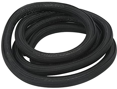 Split Braided Sleeve, 10FT Braided Wire Cable Sleeve 25mm Cable Management Wire Loom Cord Covers for Automotive Wire
