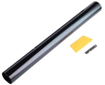 TöNungsfolie Auto 300cm x 50cm Schwarze Autofensterfolien Tönungsfolie Tönungsfolie Rolle Auto Auto Home Fensterglas Sommer Solar UV Schutz Aufkleber Filme Scheiben TöNungsfolie Auto(5 Percent Clear)