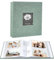 WEFHEF Album Photo Avec Pochette 15x10 cm, Livre Photo pour 200 Photos, Carnet Photo Inscriptible, Album Carte Postale avec Couverture en Lin, pour Mariages Baptême Anniversaires Voyage, 22x22 cm